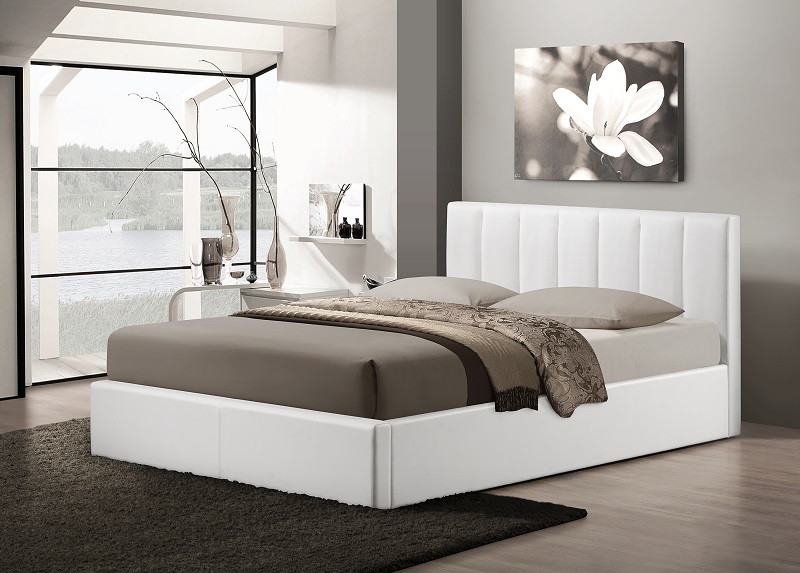 Holly White Storage Bed