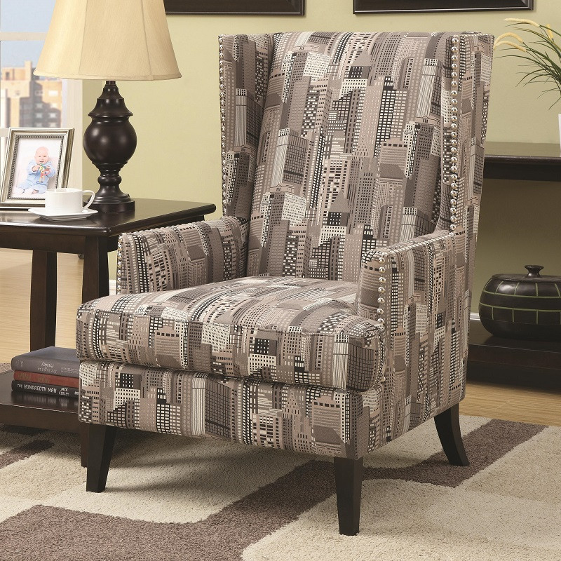 Wing Accent Chair 