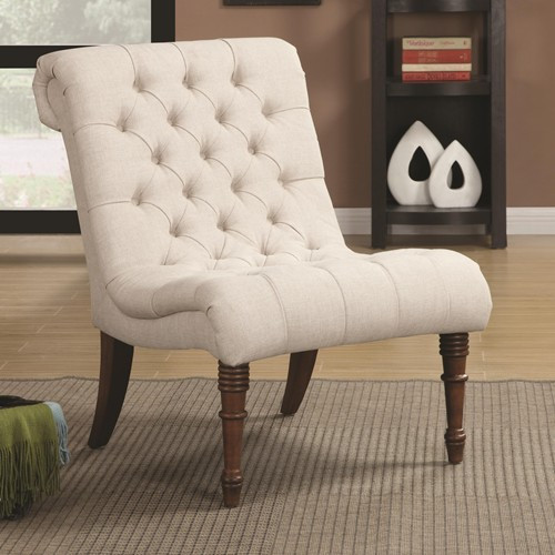 Jessica Oatmeal Accent Chair