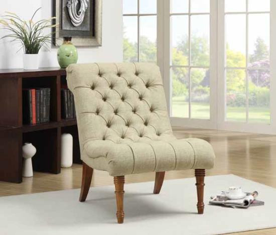 Jessica Mossy Green Accent Chair 