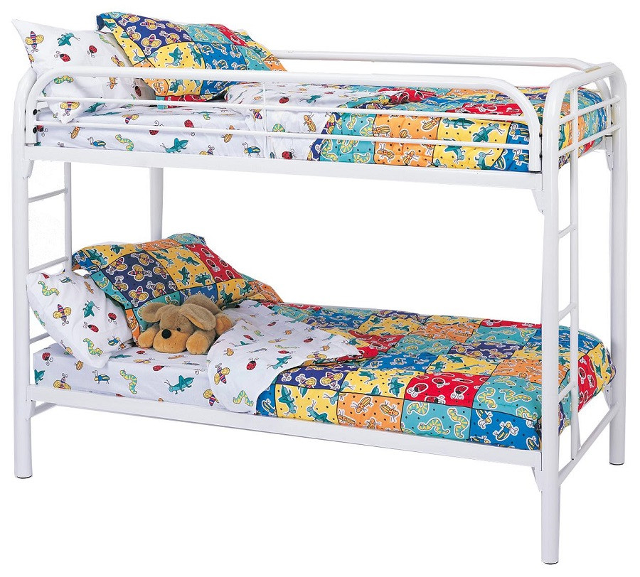 Miles White Bunk Bed