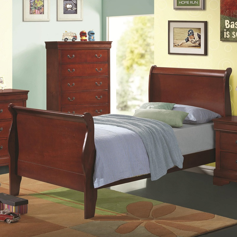 Louis Philippe Cherry Bed