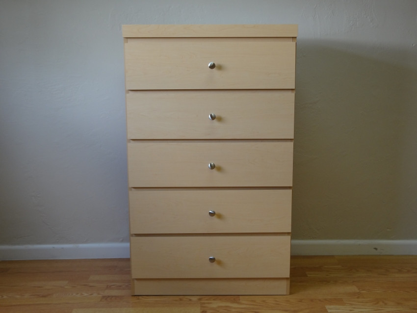 5-Drawer Chest w/ 6 Color options