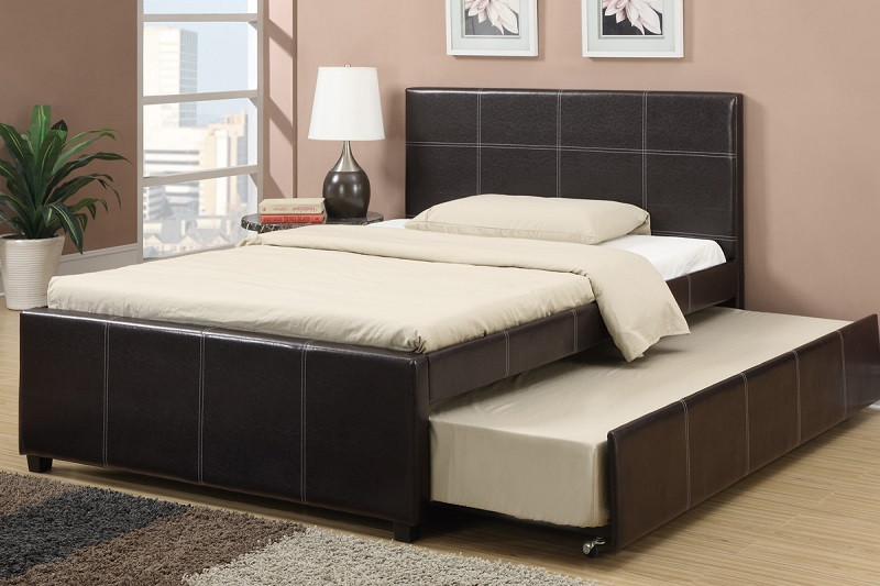 Ronnie Espresso Bed