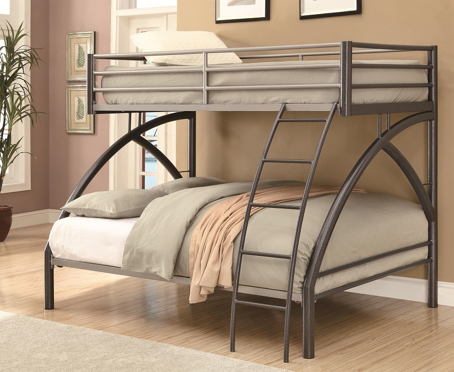 Dark Gunmetal Bunk Bed