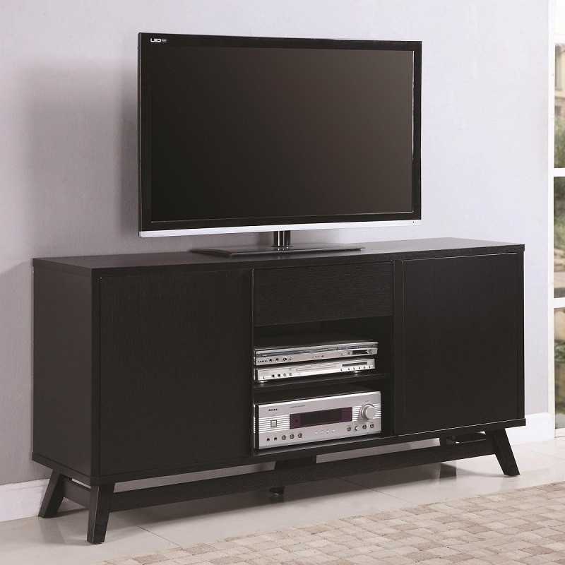 Roster Black TV Stand