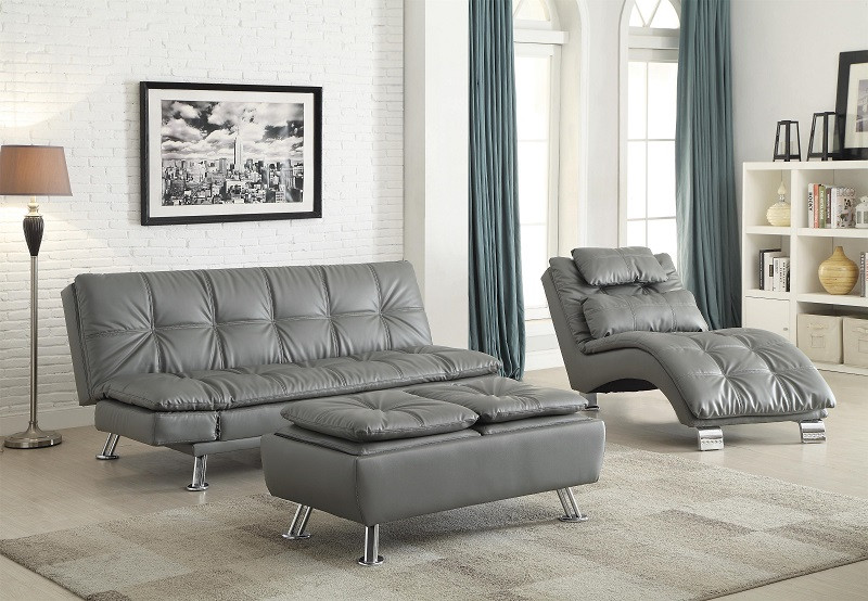 Landin Grey Futon