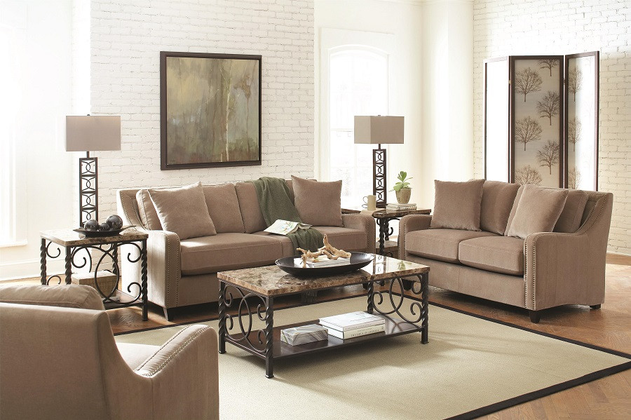 Torres Sofa and Loveseat Set 