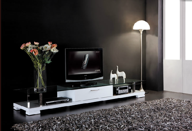 Emily White TV Stand