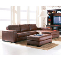 Easton Leather Sectional