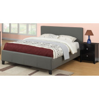 Lavenita Gray Platform Bed